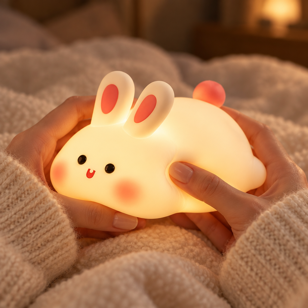 The Squishy Bunny Glow Light