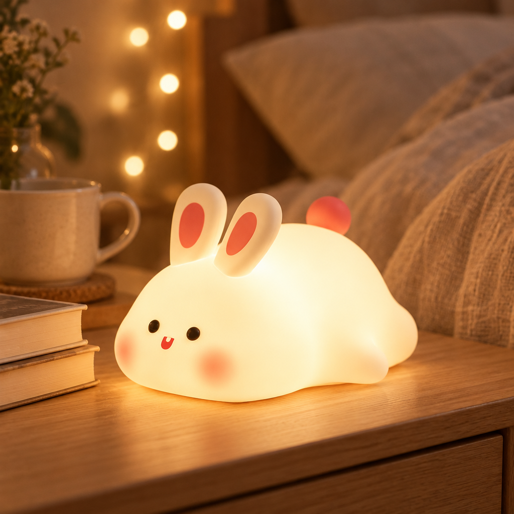 The Squishy Bunny Glow Light