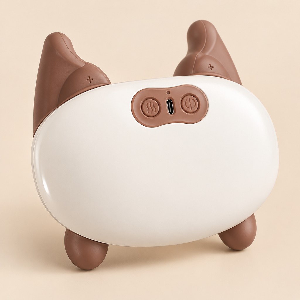 The Hands-Free Heated Neck Massager