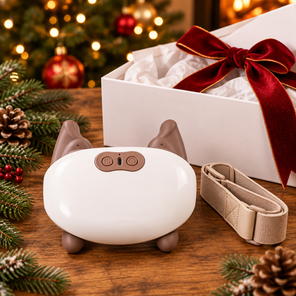 The Hands-Free Heated Neck Massager